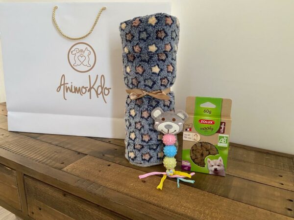 Panier cadeau naissance chiot