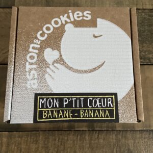 Biscuits organiques à la banane pour chien 01