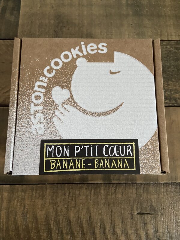 Biscuits organiques à la banane pour chien 01