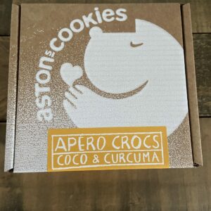 Biscuits vegan coco & curcuma pour chien 01